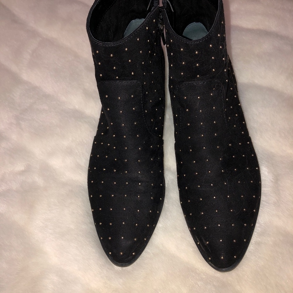 Gold Studded Booties - image 4